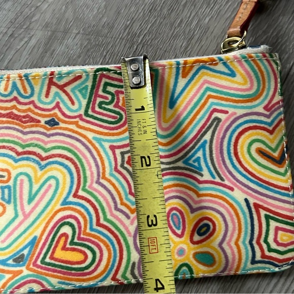 Dooney & Bourke Graffiti Wristlet - Picture 6 of 6